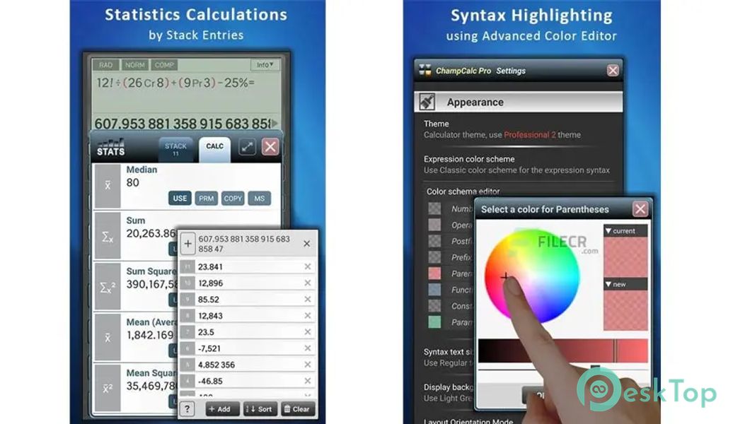 ChampCalc Pro Scientific Calculator
