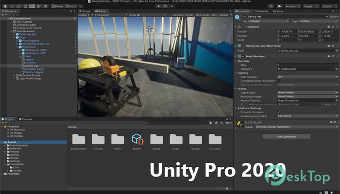  تحميل برنامج Unity Pro  2020 2.7f1 برابط مباشر