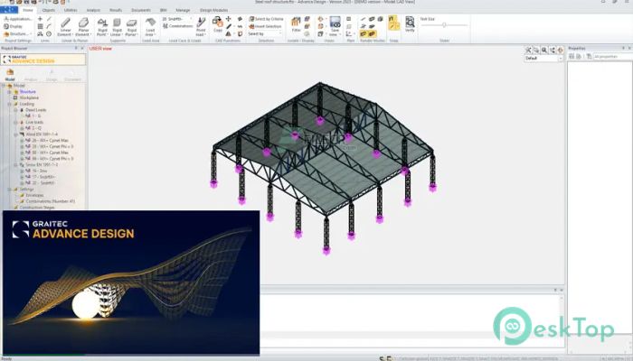 Graitec Advance Design 2026.0.21100 完全アクティベート版を無料でダウンロード