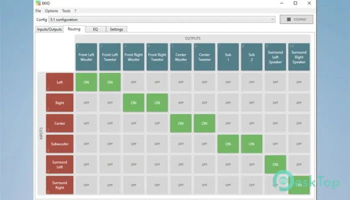 EKIO – Loudspeaker Management Application