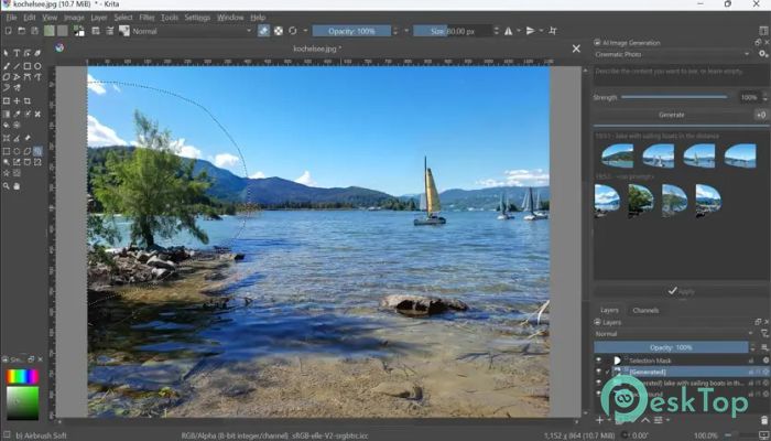 Krita AI Diffusion  1.38.0 Tam Sürüm Aktif Edilmiş Ücretsiz İndir