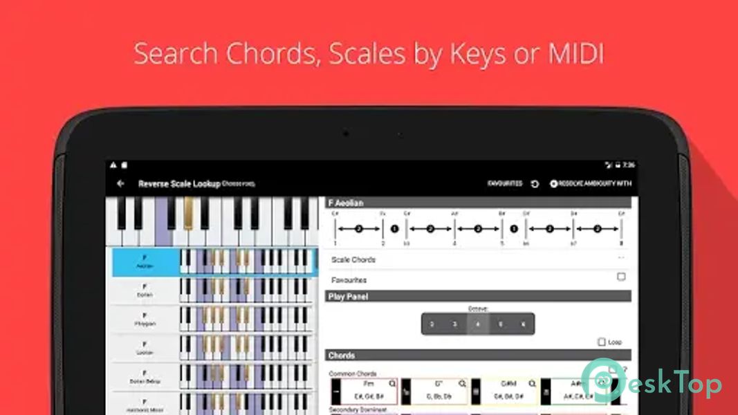 Piano Chord, Scale, Progressio 7.0.1016 APK MOD تحميل مجاني كامل