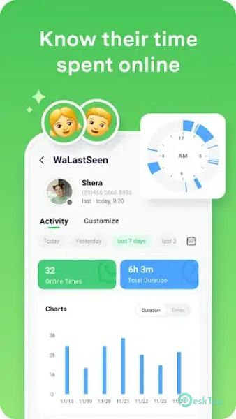 WaLastseen - Chat App tracker 2.2.4.199 APK MOD Descarga gratuita completa