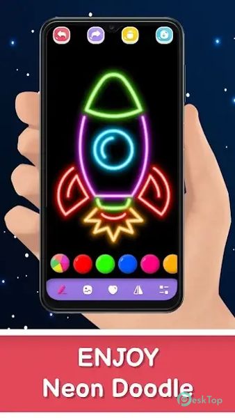 Magic Doodle Art - Neon Glow 25.1.1 APK MOD Descarga gratuita completa