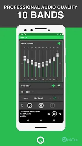 SpotiQ Ten - Equalizer Booster T.7.10.0 APK MOD Полная бесплатная загрузка