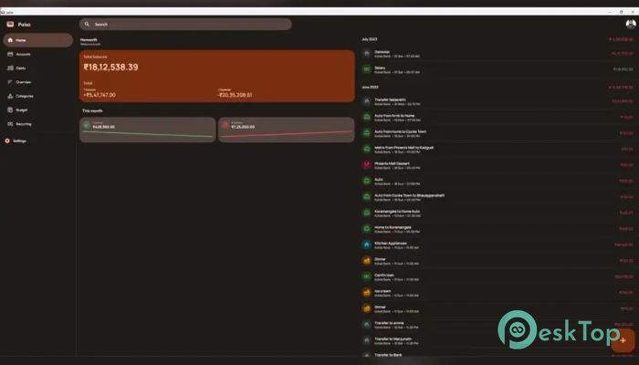 RetroMusic Paisa Expense Tracker 1.0 Tam Sürüm Aktif Edilmiş Ücretsiz İndir