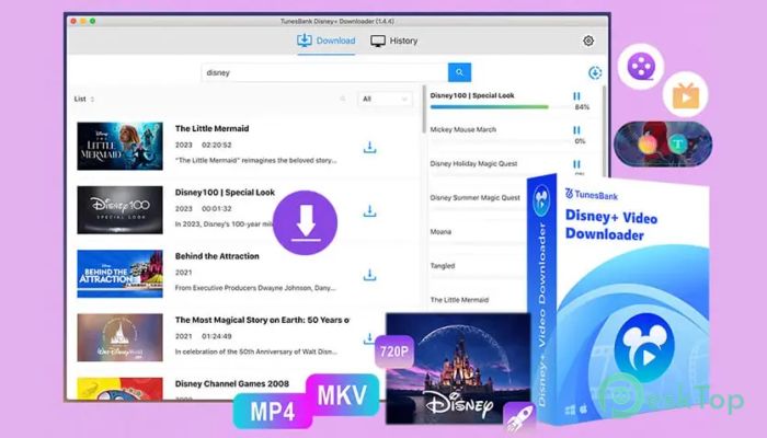 Télécharger TunesBank Disney- Downloader 1.5.3 Gratuitement Activé Complètement