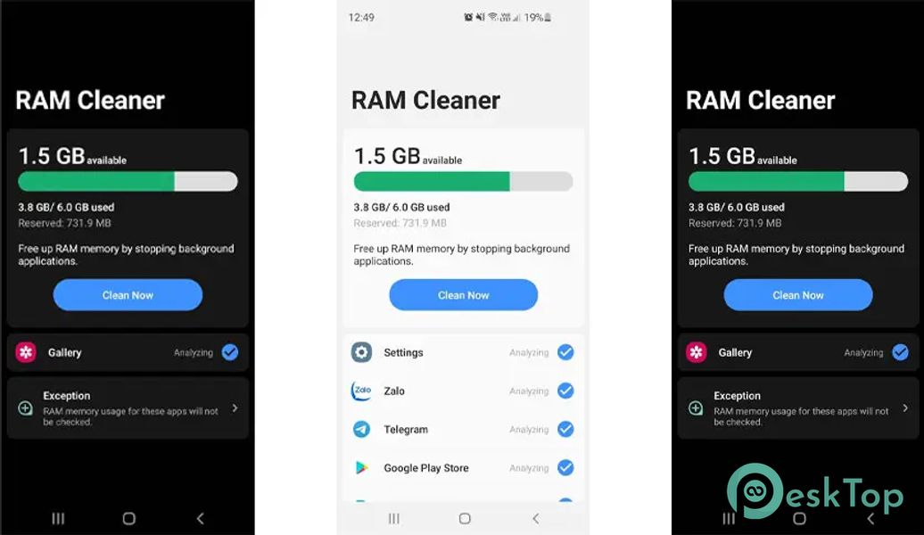 RAM Cleaner v1.2.6 APK MOD Tam Ücretsiz İndir