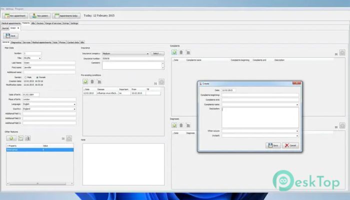 Patient Management System 2.01.21 Tam Sürüm Aktif Edilmiş Ücretsiz İndir