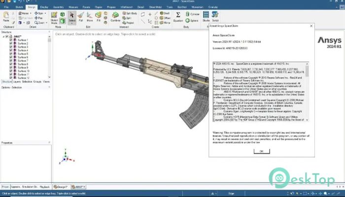 ANSYS SpaceClaim 2025 R1 Tam Sürüm Aktif Edilmiş Ücretsiz İndir