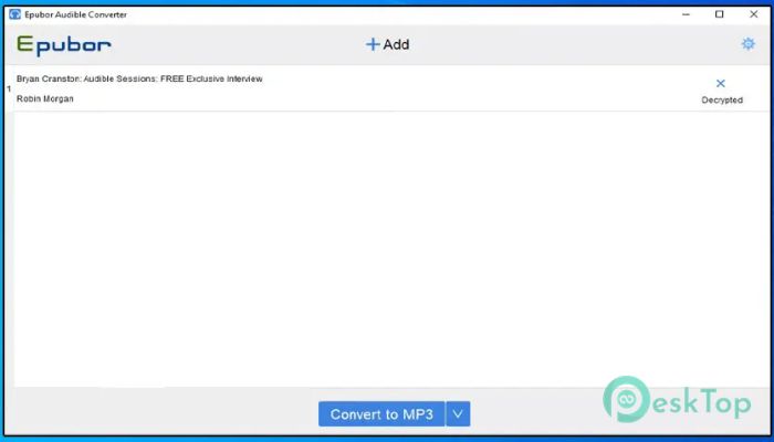 Epubor Audible Converter v1.0.10.295 Tam Sürüm Aktif Edilmiş Ücretsiz İndir