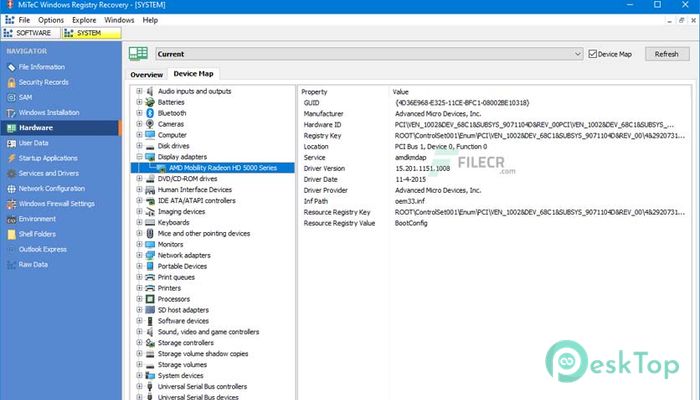 تحميل برنامج MiTeC Windows Registry Recovery 3.1.1 برابط مباشر
