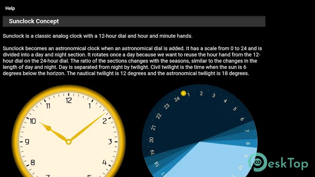Télécharger Sunclock: Sunrise Sunset Clock 4.24 APK MOD Gratuitement et Complet