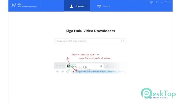 Télécharger Kigo Hulu Video Downloader 1.2.3 Gratuitement Activé Complètement