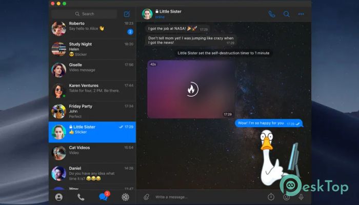  تحميل برنامج Telegram Desktop 4.6.5 برابط مباشر للماك