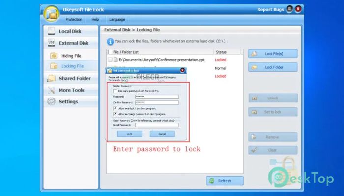 Descargar UkeySoft File Lock  12.4 Completo Activado Gratis