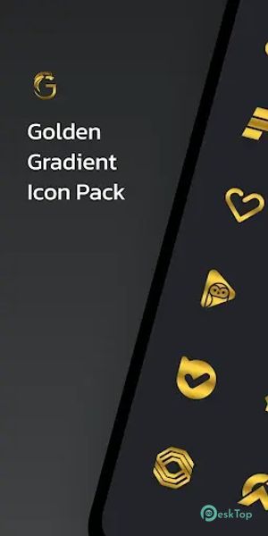 Golden Gradient - Icon Pack 3.1 APK MOD Полная бесплатная загрузка