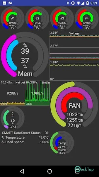 Remote System Monitor 3.88 APK MOD Полная бесплатная загрузка