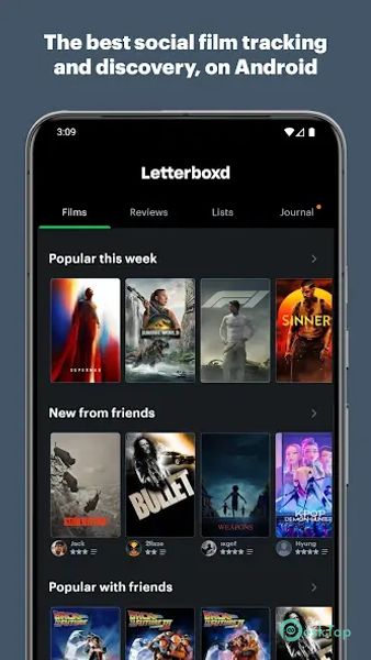Letterboxd 3.4.1 APK MOD Descarga gratuita completa