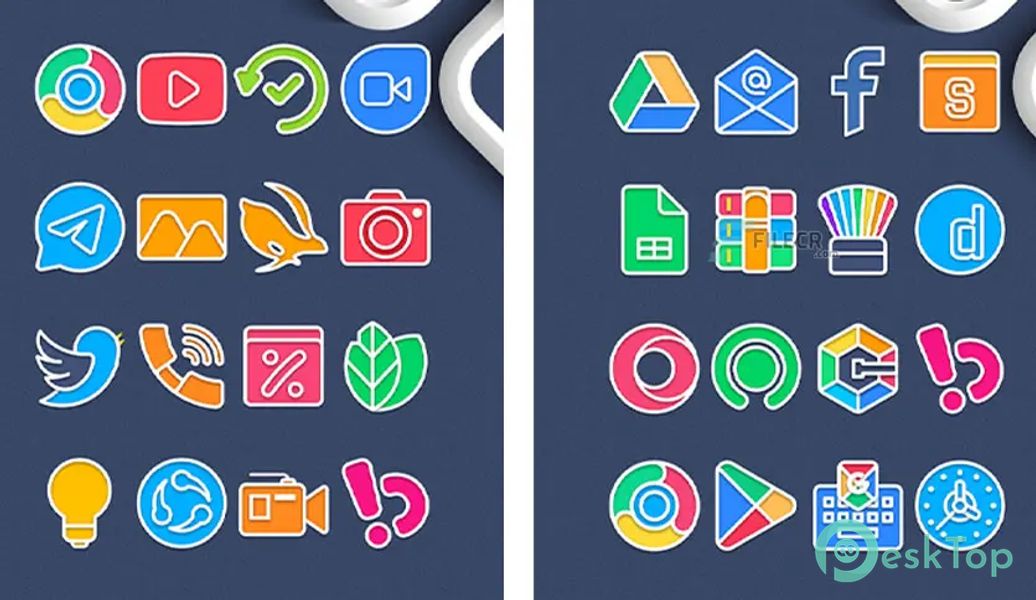 Garis Light – Lines Icon Pack v5.1 APK MOD Tam Ücretsiz İndir