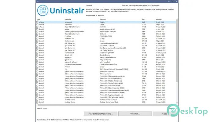 تحميل برنامج Macecraft Uninstalr 2.5 برابط مباشر