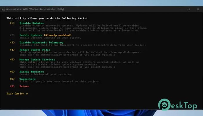 下载 Windows Personalization Utility  1.3.1 免费完整激活版