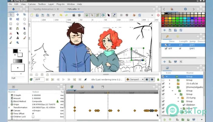Descargar Synfig Studio    1.5.5 Completo Activado Gratis
