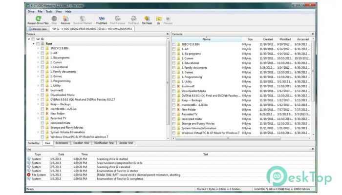 تحميل برنامج  R-Studio 9.4.191349 Technician برابط مباشر