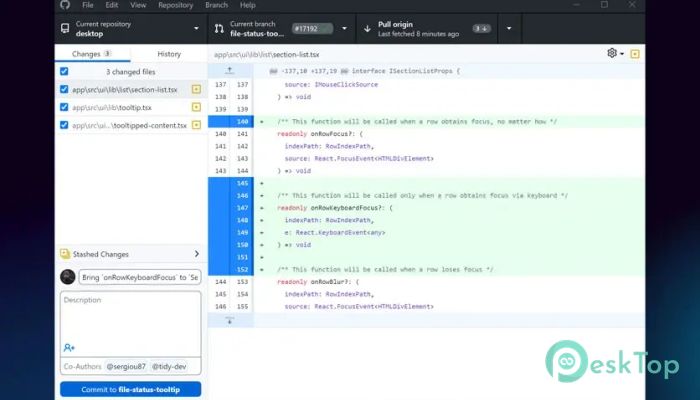 تحميل برنامج GitHub Desktop 1.0.0 برابط مباشر