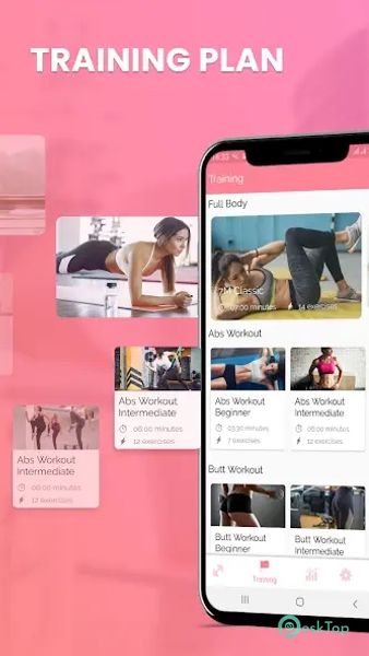 30 Days Women Workout Fitness 1.20 APK MOD Unlocked (Full) Free Download