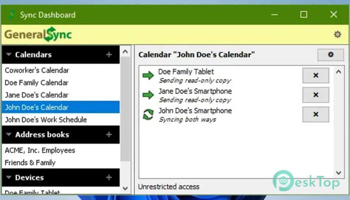 تحميل برنامج GeneralSync  1.0.6.1 برابط مباشر