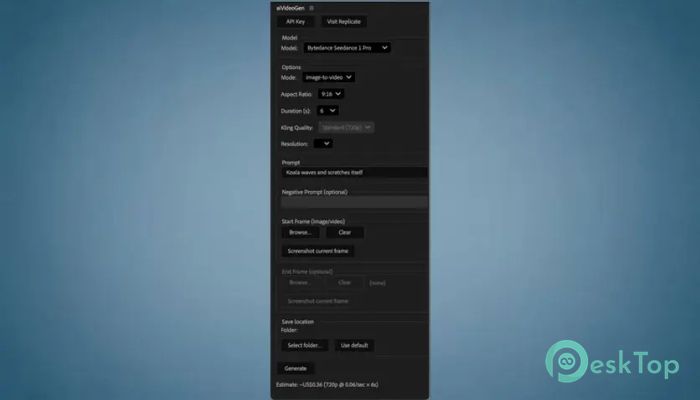 Descargar Aescripts - aiVideoGen  v1.4 for After Effects Completo Activado Gratis