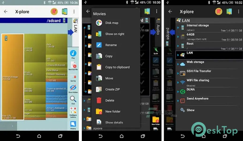 X-plore File Manager 4.44.04 APK MOD 完整免费下载