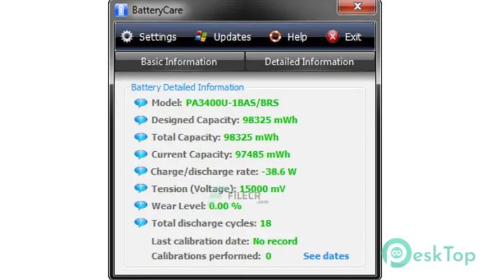 Descargar BatteryCare 0.9.36.1 Completo Activado Gratis