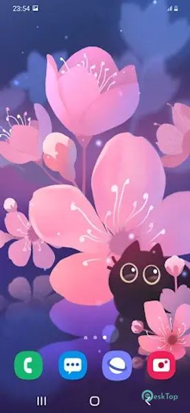 Sakura Neko Live Wallpaper 1.0.2 APK MOD 完整免费下载