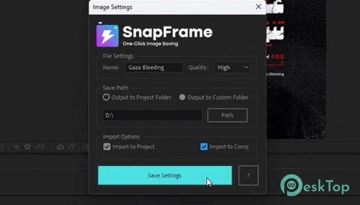 Скачать Aescripts - SnapFrame 1.3 полная версия активирована бесплатно