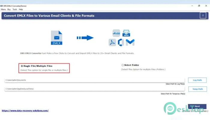 Download MigrateEmails EMLX Converter 1.0 Free Full Activated