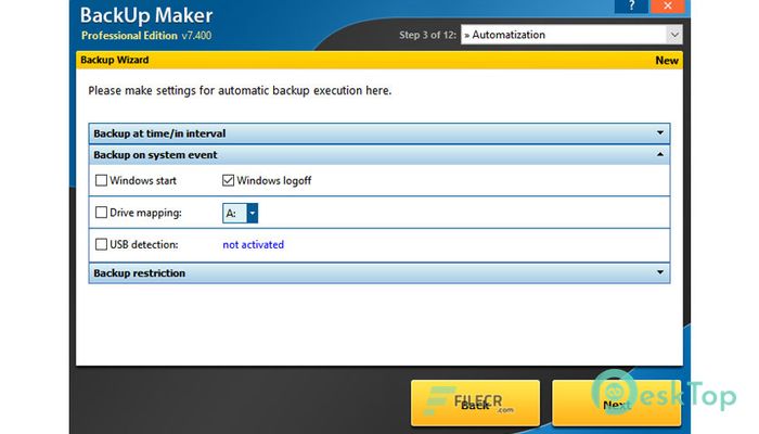 Download BackUp Maker Professional 8.201 Free Full Activated