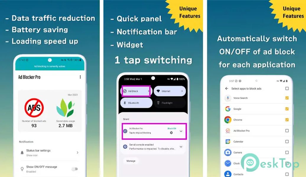 Ad Blocker Pro 6.5.1 APK MOD Полная бесплатная загрузка