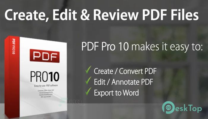 تحميل برنامج PDF Pro 10.10.20.3851 برابط مباشر