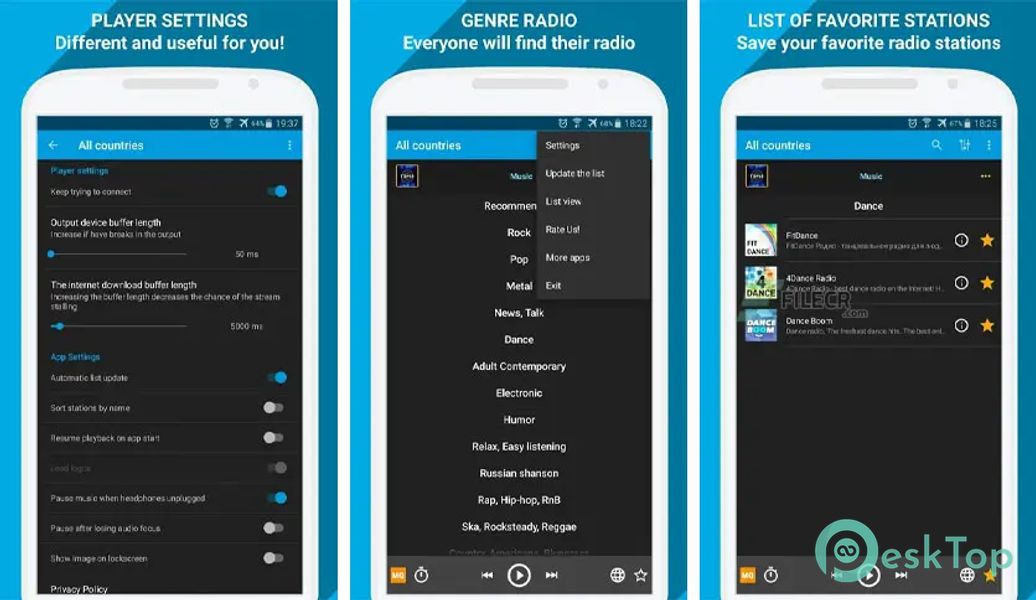 Radio Online - PCRADIO 2.7.2.2 APK MOD Tam Ücretsiz İndir