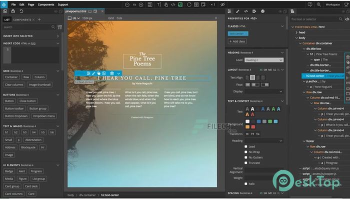 Download Pinegrow Web Editor Pro 5.99 Free Full Activated