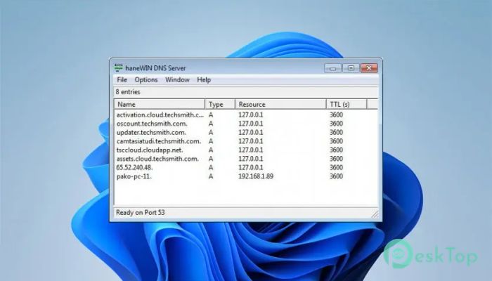 HaneWin DNS Server   2.0.18 Tam Sürüm Aktif Edilmiş Ücretsiz İndir