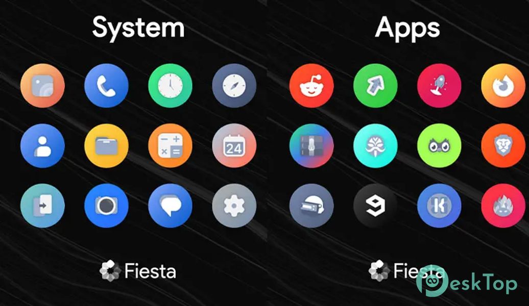 Fiesta Icon Pack v1.0.2 APK MOD Tam Ücretsiz İndir