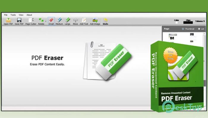 Скачать PDF Eraser 1.9.9 полная версия активирована бесплатно