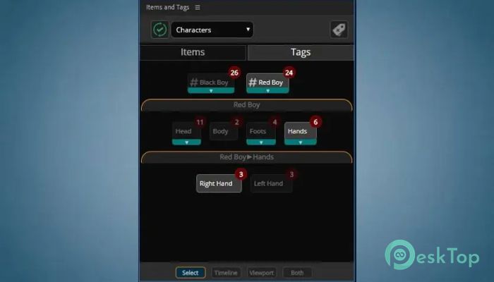 Descargar Aescripts - Items and Tags  1.3 Completo Activado Gratis