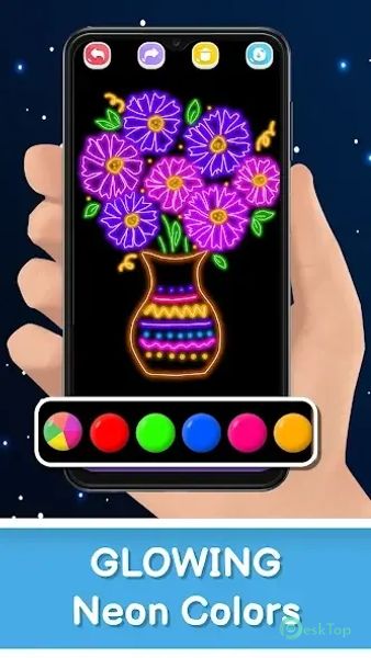 Magic Doodle Art - Neon Glow 25.1.1 APK MOD Descarga gratuita completa