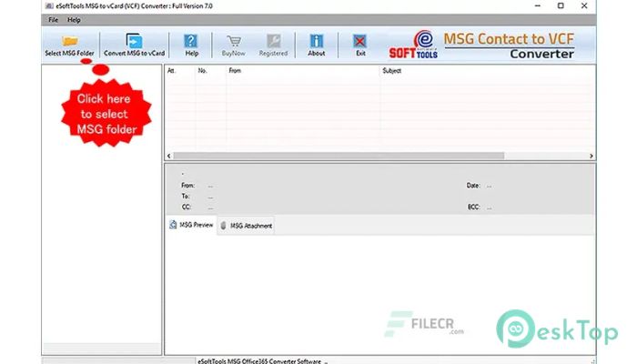 Download eSoftTools MSG to vCard (VCF) Converter 7.0 Free Full Activated