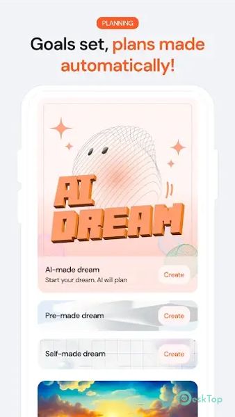 Dreamfora: AI Goal Setting 5.0.8 APK MOD Полная бесплатная загрузка