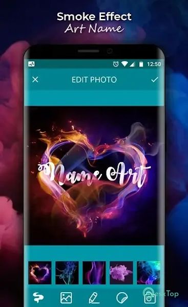 Smoke Name Art - Smoke Effect 1.1.0 APK MOD Unlocked (Full) Free Download